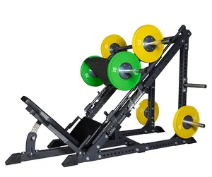 Mesin latihan otot, peralatan Gym kebugaran tugas berat profesional mesin kekuatan tekan kaki untuk latihan otot