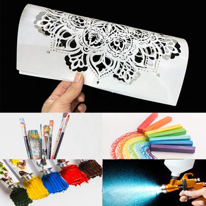 Grand modèle de <span class=keywords><strong>peinture</strong></span> au <span class=keywords><strong>pochoir</strong></span> pour sol, mur, carrelage, <span class=keywords><strong>tissu</strong></span>, meubles, pochoirs, <span class=keywords><strong>peinture</strong></span> - Product Image 2