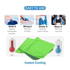 Personalized Gymnast Gymnastics Team Cooling <b>Towel</b> Custom Logo Training Sports Neck <b>Wrap</b> Bulk Orders - Product Image 4