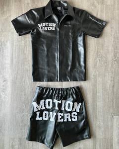 Giacche da <span class=keywords><strong>uomo</strong></span> personalizzate giacca <span class=keywords><strong>Bomber</strong></span> di alta qualità con Zip a maniche corte giacca di pelle e pantaloncini da <span class=keywords><strong>uomo</strong></span> in pelle Set corto - Product Image 3