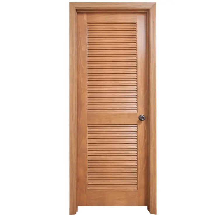 porte western Storm proof solid wood shutter door , plain shutter doors,white solid wood louvre doors