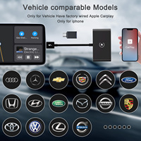 Wireless Carplay Android Auto Adapter Dongle Wandelt kabel gebundenes Android in Wireless für CarPay Audio Splitter & Converter um