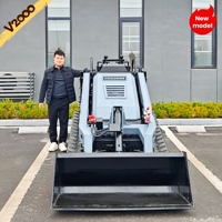 Chargeuse compacte sur chenilles V2000, capacité de 1500 kg, moteur diesel Kubota, norme EPA Euro 5, avec accessoires