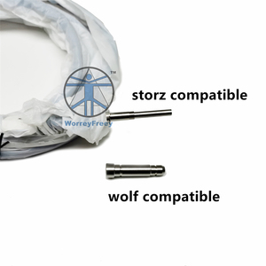 Cable de guía de luz de fibra óptica de silicona para instrumentos médicos con <span class=keywords><strong>Olympus</strong></span> Storz Compatible Wolf - Product Image 2