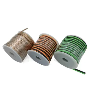 Özel Cca hoparlör tel 12 Awg hoparlör kablo 1.5mm 10awg kırmızı siyah Nordost hoparlör kablo tel