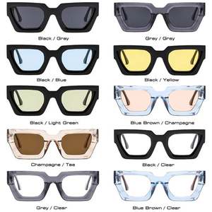 Gafas de Sol Retro de Ojo de Gato con Logotipo Personalizado, Gafas de Sol Cuadradas con Marco Grande y Protección UV400 para Mujer - Product Image 6