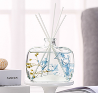 Bouteille d'aromathérapie en verre vide personnalisée pour diffuseur Reed Boîte compte-gouttes de luxe de volume 200ml-350ml pour emballage de diffuseur d'arôme