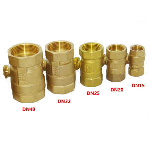 Válvula de bola eléctrica SDPSI AC 220V Válvulas de interruptor bidireccional alimentadas por solenoide de 2 controles de 3 cables para agua - Product Image 5