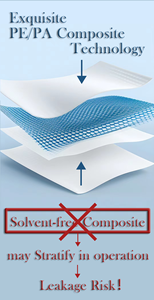 220 lít nhôm trống polyethylene Lót túi bên trong cho sữa nước trái cây rượu vang nước sốt cà chua hóa chất và thực phẩm vô trùng BIB Túi - Product Image 3