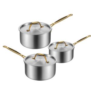 <span class=keywords><strong>Casserole</strong></span> durable avec couvercle, vente directe d'usine, pot à lait pour la cuisine à domicile, acier inoxydable 3 plis, batterie <span class=keywords><strong>de</strong></span> cuisine <span class=keywords><strong>haut</strong></span> <span class=keywords><strong>de</strong></span> <span class=keywords><strong>gamme</strong></span> - Product Image 3