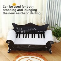 Support de piano écologique, griffoir pour chat, chaise longue de luxe durable, lit pour chat en carton ondulé épaissi, tout-en-un pour chat
