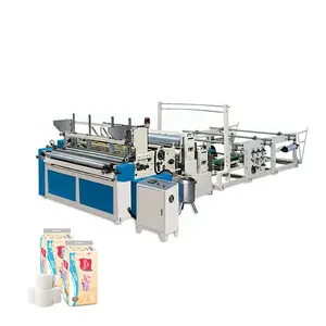 Máquina automática de fabricación de papel higiénico, nuevo estilo, mini máquina de papel higiénico