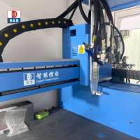 Machine de distribution visuelle haute vitesse avec caméra CCD, robot de distribution de colle pour cartes de circuits imprimés, éclairage LED, électronique