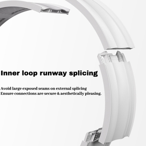 可更换抓绒垫静音健身轮猫跑步机，带数字显示功能，膝部统计数据可视化 - Product Image 4