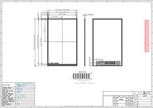 Odm/OEM 10 inch TFT LCD + CTP 1200*1920 Độ phân giải mipi giao diện 38pin cảm ứng LCD hiển thị Module màn hình - Product Image 4