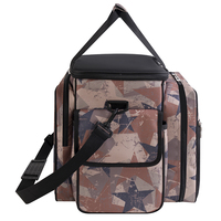 Sac isotherme de pique-nique portable pour 4 personnes, idéal pour le camping et les voyages, ensemble complet personnalisable avec grand compartiment isotherme