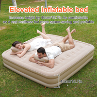Matelas pneumatique de haute qualité avec pompe électrique intégrée Fabrication de lits gonflables