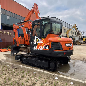 Pelle sur chenilles Doosan DX60 d'occasion de haute qualité à vendre petit moteur de noyau de machine de pelle comprenant les modèles DH55 DX70 DX75 DX80 - Product Image 3