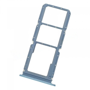 Bandeja para tarjeta SIM Micro SD para Oppo A77 4G Azul - Product Image 1