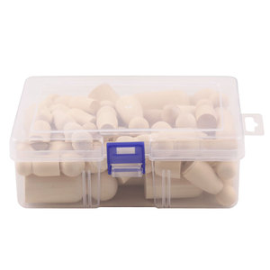 Ensemble de figurines en bois, 40 pièces, couleur naturelle, polies, pour bricolage, artisanat, peinture pour enfants, jouet en boîte - Product Image 4