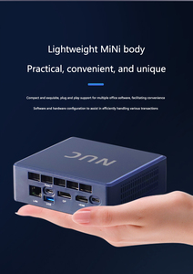 มินิพีซีเกมมิ่งพีซี Ultra7 225H 255H 265H โปรเซสเซอร์ I7 เจนเนอเรชั่น 14 แรม 8GB DDR5 512GB NVMe SSD 11 Pro Wifi6 AI NUC-TX60 มินิพีซี Cor - Product Image 4