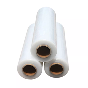 Machine d'emballage de sachets automatique transparente PE & <span class=keywords><strong>OPPP</strong></span> pour gâteau Film de bobine de largeur de rouleau de film de 16cm avec porte d'air - Product Image 4