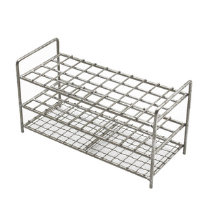 Grille de laboratoire en acier inoxydable <span class=keywords><strong>à</strong></span> 30 puits pour <span class=keywords><strong>tubes</strong></span> - Product Image 1