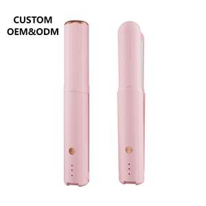 Fer à lisser professionnel avec plaques en céramique et PTC Fer plat électrique pour le lissage des cheveux personnalisé - Product Image 1