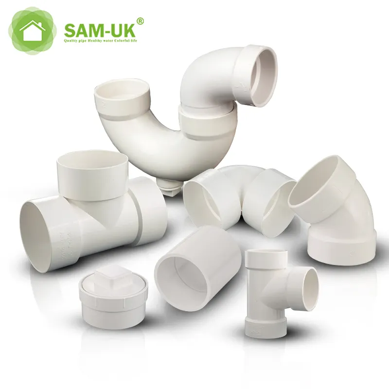 Original factory wholesale high quality ASTM d2665 white plastic PVC Pipe Manufacturers Sanitary Pipe Fitting Pipe Bend