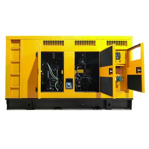 Type silencieux de la capacité élevée 80KW 100KVA basse consommation de carburant de dynamo diesel trois chantiers de construction de C. C - Product Image 5