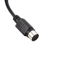Kabel adaptor USB ke PS2, PS2 Antarmuka Mouse Keyboard wanita ke USB 2.0 konektor adaptor Pria