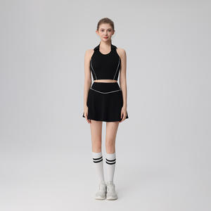 Atasan & Rok Olahraga Khusus, Bahan Menyerap Keringat dan Elastis untuk Golf, Tenis, Yoga - Product Image 4