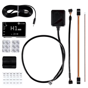 <span class=keywords><strong>H1</strong></span>ปีกบิน RC เฮลิคอปเตอร์จีพีเอสควบคุมการบินโมดูลคู่ทดสอบแรงดันไฟฟ้า6CH ระบบไจโรไร้ใบพัดสำหรับ FW450L โดรน UAV FXB - Product Image 4