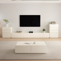 Commode à 5 tiroirs style crème, moderne et minimaliste, pour chambre à coucher, salon, rangement, armoire pour la maison