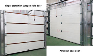 Porte de <span class=keywords><strong>garage</strong></span> sectionnelle isolée Guard, fonctionnalité automatique, matériel antivol, garantie de 3 ans, finition en acier - Product Image 2