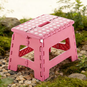 Tabouret pliable en plastique portable de haute qualité, couleur personnalisée, marchepied à <span class=keywords><strong>prix</strong></span> avantageux - Product Image 1