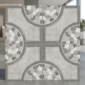 Nouveau design Arrivé Antidérapant 40x40 Gris Terrazzo Carrelage de sol en céramique Thaïlande - Product Image 1