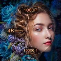 Projecteur intelligent Android Everycom RD829W 1080p FULL HD, projecteur LED, projecteur Wifi, vidéo projecteur, home cinéma, projecteur 4K