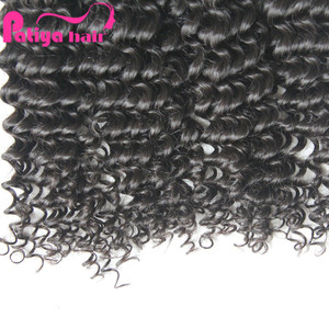 อาลีบาบา ขายส่งผมแท้แบบลอนลึก ผมมาเลเซียแบบมัด  ผมสองชั้นเย็บด้วยเครื่องจักร  ต่อผมคุณภาพดีที่สุด - Product Image 3