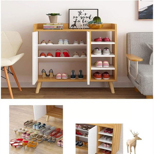 3 Niveaux Cadre Moderne 3 Niveaux Magasin Géant Europe Conception Haute Qualité Nouvelle Armoire à Chaussures Classique - Product Image 3
