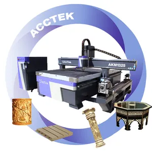 Wood Carving Machine 3D 4th Rotary Engraving Machine 4 Axis Cnc Router Machine With Rotary Table