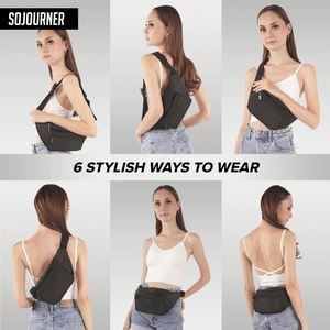 Bsci Custom Travel Sports Solid Fitness <b>Waist</b> Crossbody Packs Adjustable Belt <b>Bag</b> Women Casual Bum <b>Bags</b> Fanny Pack for <b>Men</b> - Product Image 3