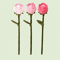 Fleur artificielle HUGMEI, fleur artificielle au toucher réel, tulipe en peluche, faite à la main, décoration de Noël réaliste pour la maison