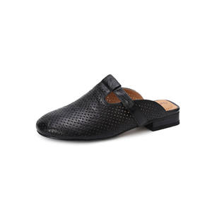 Sandalias planas de estilo francés retro, transpirables, con punta redonda, modernas y versátiles. - Product Image 6