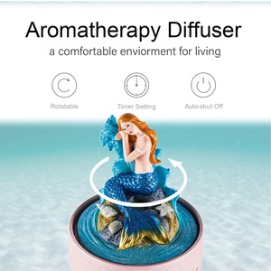 Dễ Thương Phổ Biến Trẻ Em Phong Cách Nhựa Cá Heo Hình Dạng Điện Hương Thơm Khuếch Tán Siêu Âm Với <span class=keywords><strong>LED</strong></span> Cho Nhà - Product Image 6