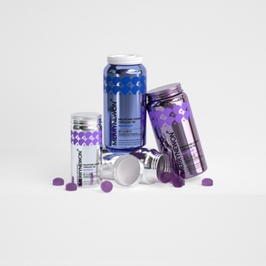 Pharmaceutical Industry Aluminum Aerosol Can 15ml 20ml 30ml 50ml Volumes Offset Printing Faded Black Cylinder for Paint Packs - Product Image 1