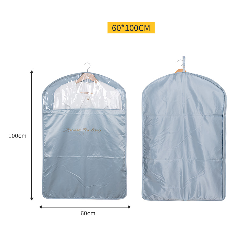 Luxury Satin Silk Garment Bag - Perfect for Suit & Dress Storage