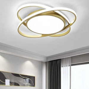 Lampada da Soffitto LED Nera dal Design Creativo per <span class=keywords><strong>Camera</strong></span> da Letto e Soggiorno - Product Image 5