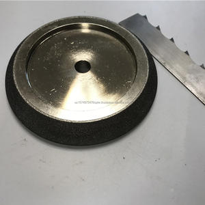 Meule CBN galvanisée Meule d'affûtage de scie à ruban ectroplaquée pour lame de scie à ruban de scierie - Product Image 1