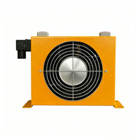 Radiateur d'huile hydraulique avec ventilateur de refroidissement, refroidisseur d'huile hydraulique industriel pour la dissipation de la chaleur du système hydraulique